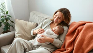 new mom self care