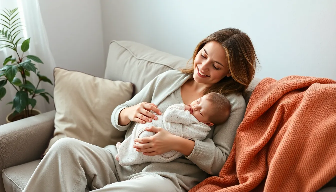 new mom self care